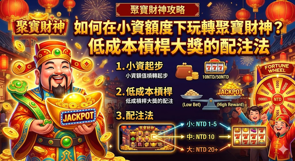 如何在小資額度下玩轉聚寶財神？低成本槓桿大獎的配注法